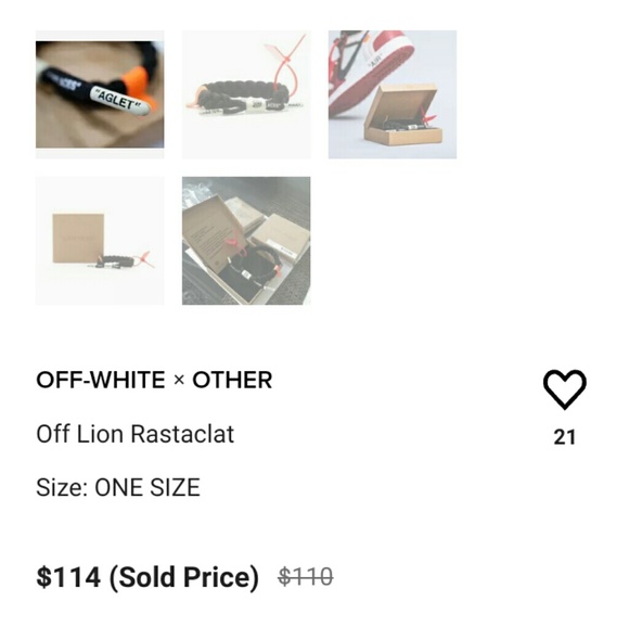 Off-White Collaberation with Rastaclat bracelet - Picture 8 of 8